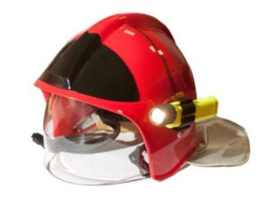 Шлем пожарного № 06 красный